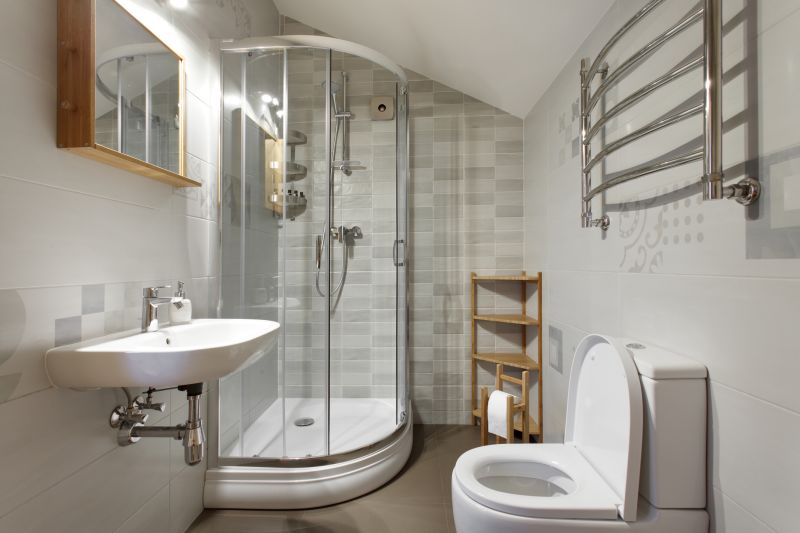 Compact Shower with Niche Storage
